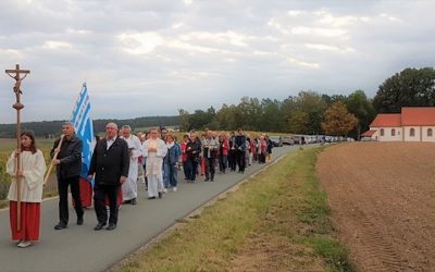 Männercongergation beim Bergfest